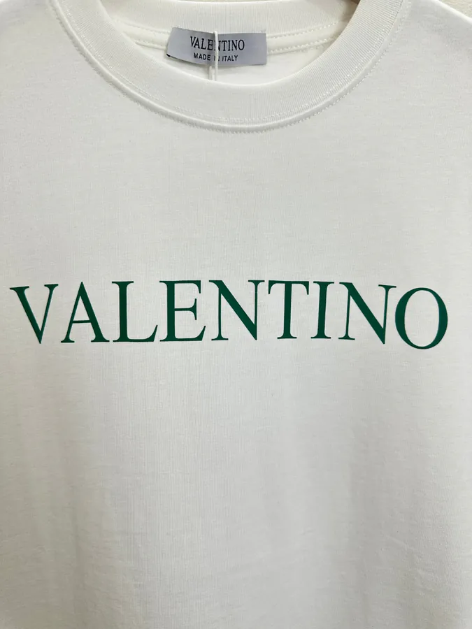 Valentino 3D立体胶印短袖