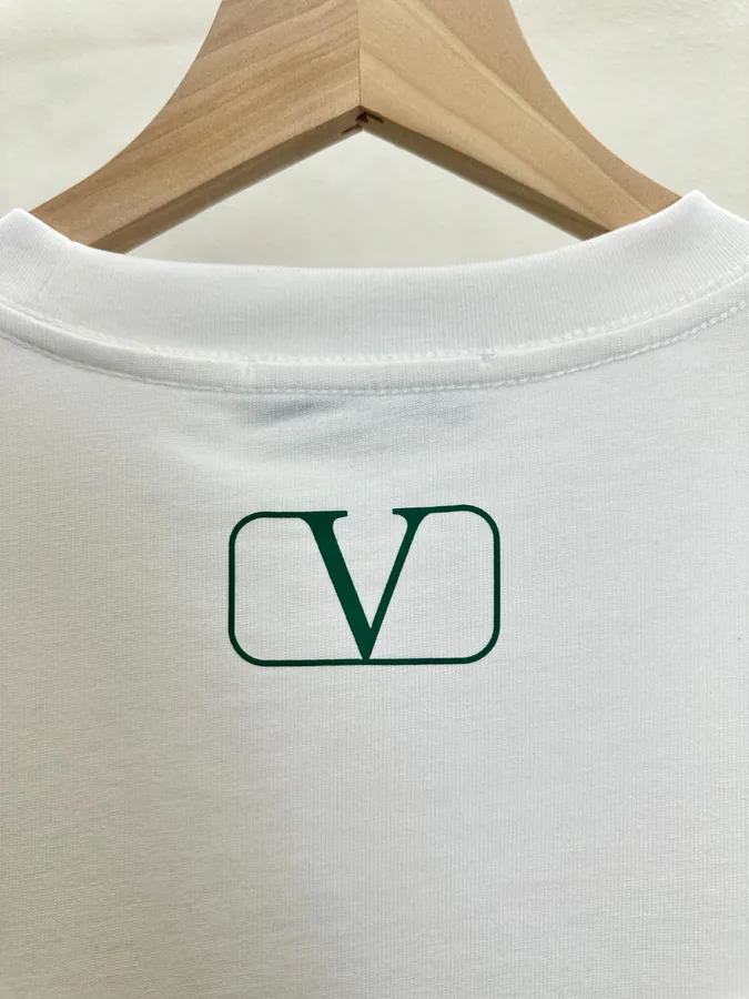 Valentino 3D立体胶印短袖