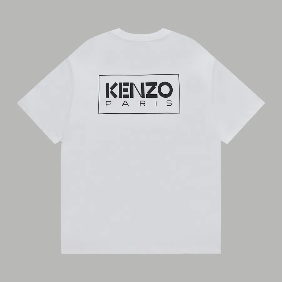 KENZO Embroidered Flower Short Sleeve