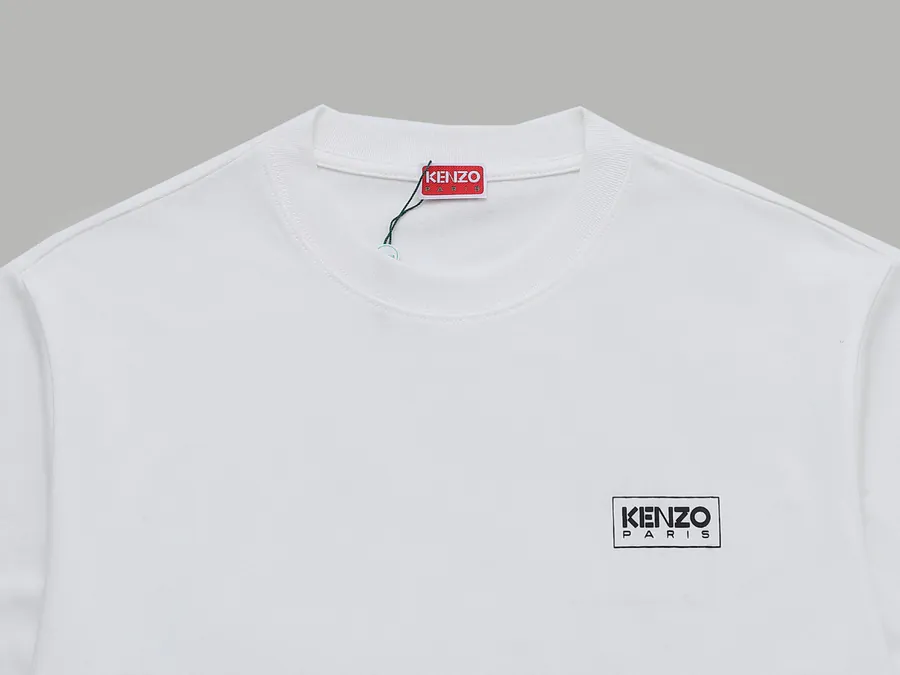 KENZO Embroidered Flower Short Sleeve