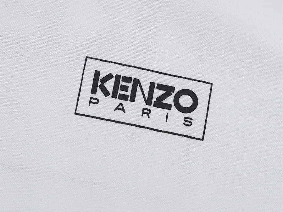 KENZO Embroidered Flower Short Sleeve