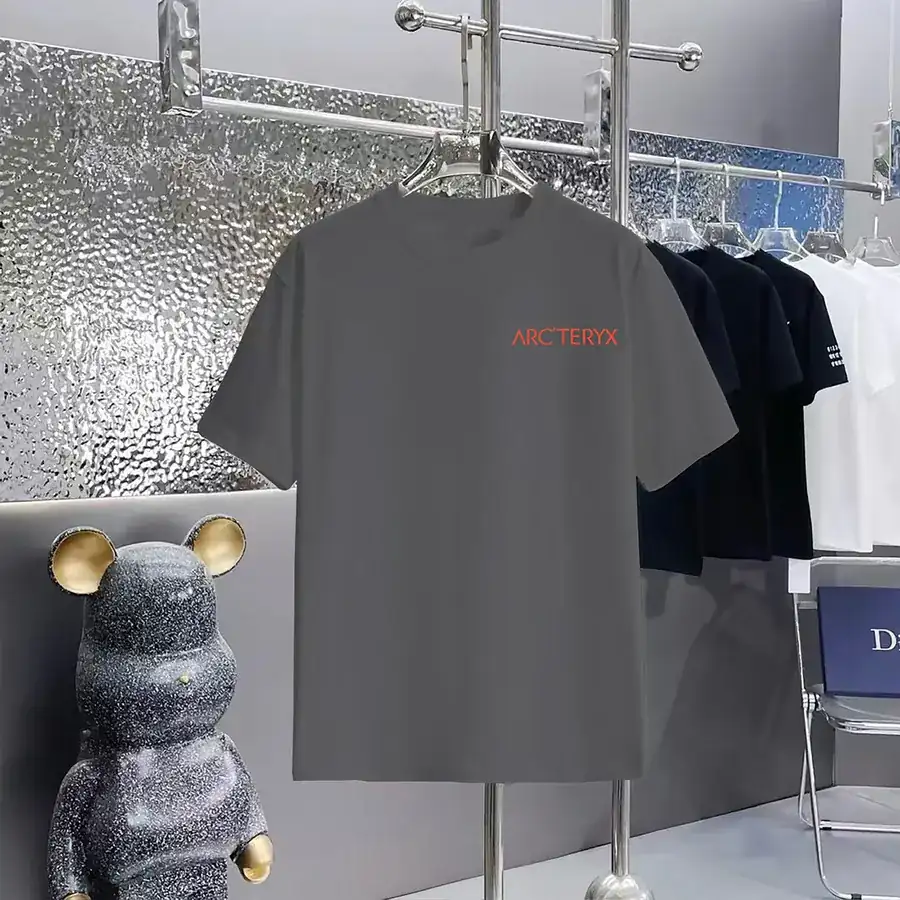 ARCTERYX OXS Fit Printed Outdoor Round Neck Short Sleeve T Shirt
