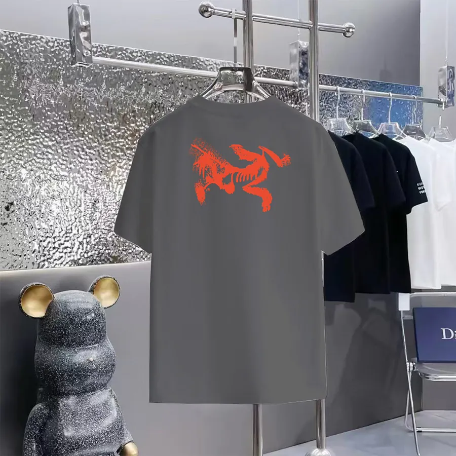 ARCTERYX OXS Fit Printed Outdoor Round Neck Short Sleeve T Shirt