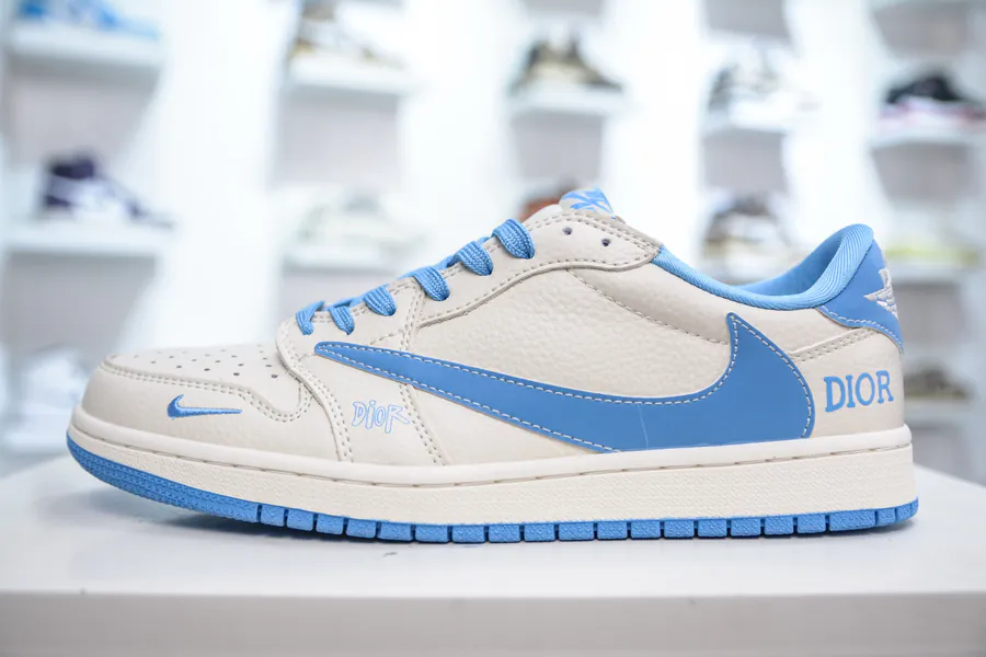 TS x Air 1 Low Day Blue Customized Color