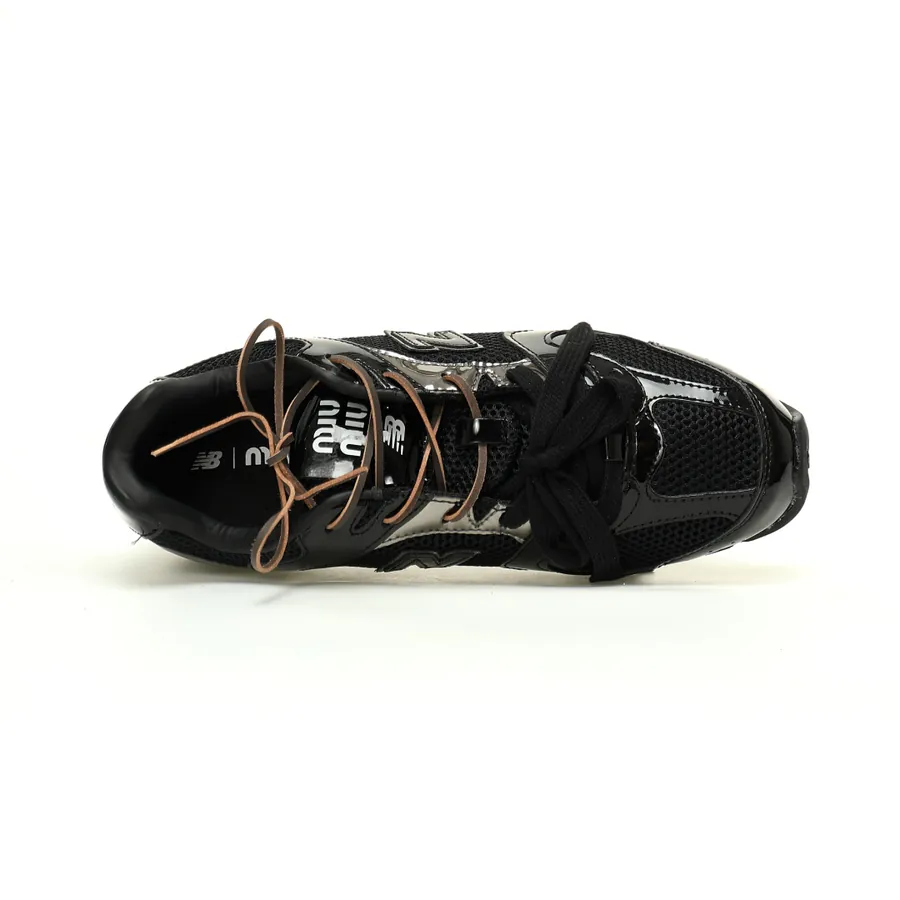 Miu Miu x New Balance 530 SL Leather Sneakers