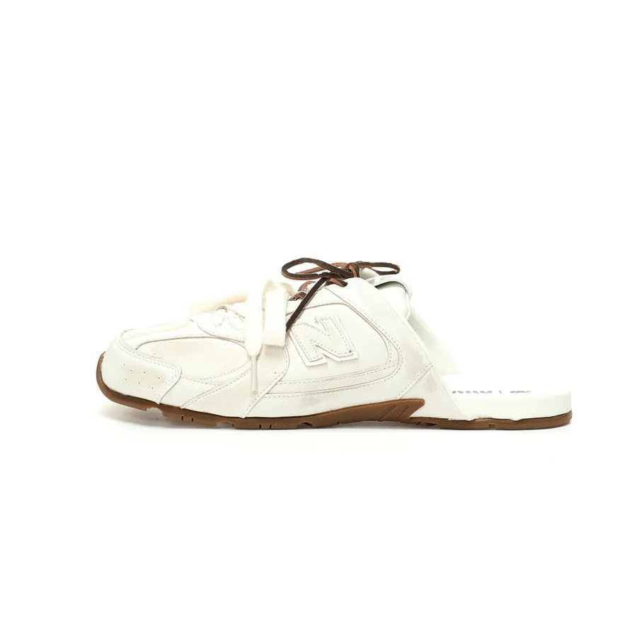 Miu Miu x New Balance 530 SL Faded Suede Mules