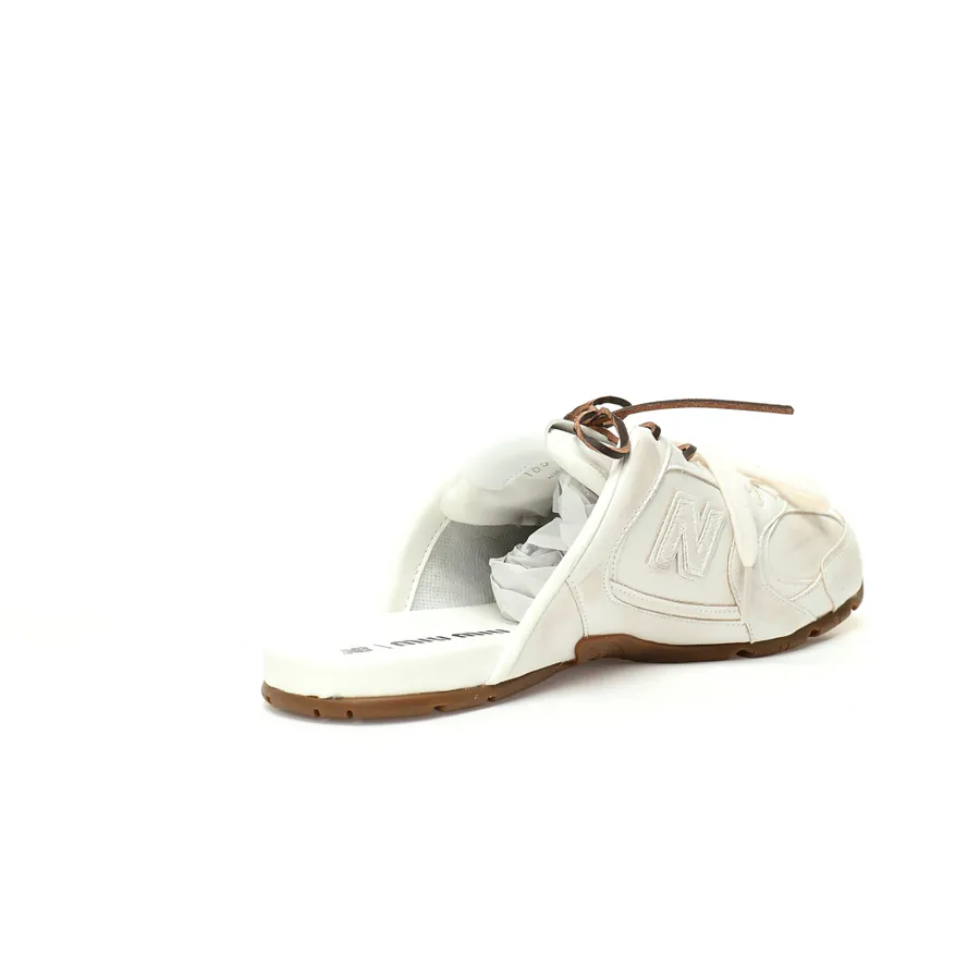 Miu Miu x New Balance 530 SL Faded Suede Mules