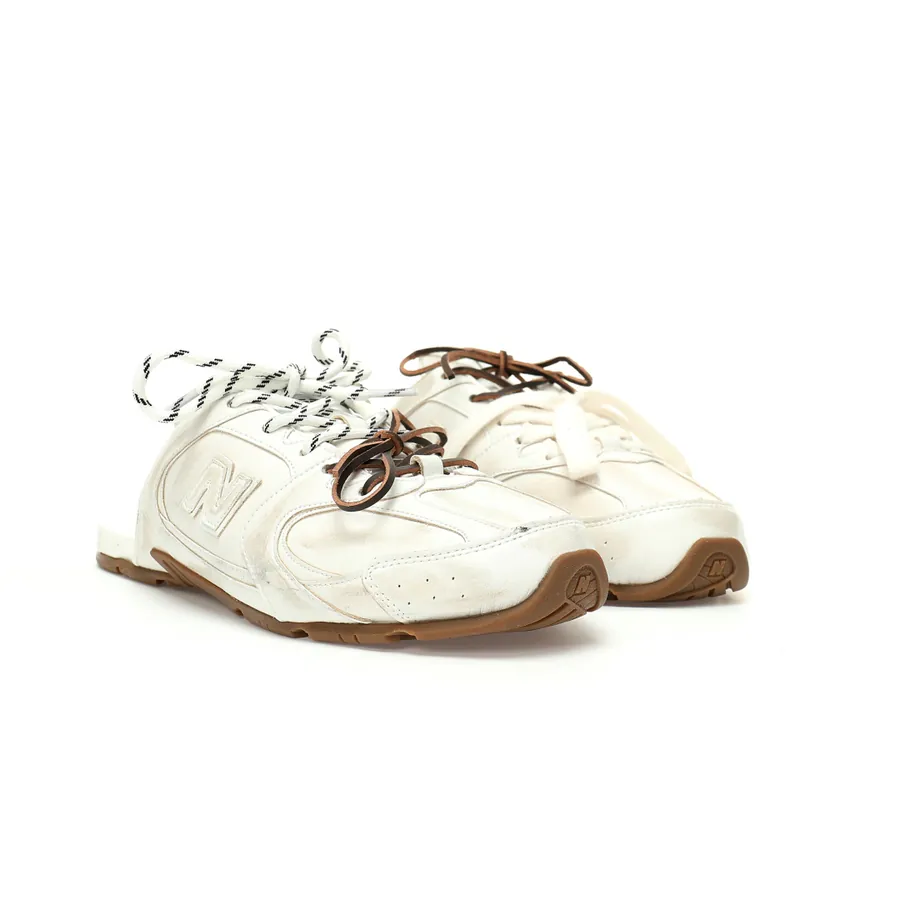 Miu Miu x New Balance 530 SL Faded Suede Mules