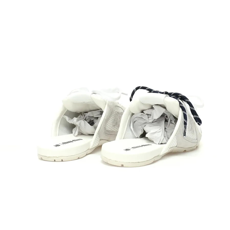 Miu Miu x New Balance 530 SL Faded Suede Mules