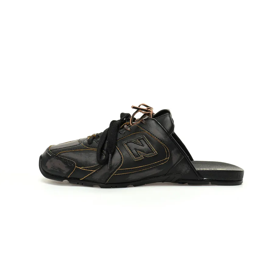 Miu Miu x New Balance 530 SL Faded Suede Mules