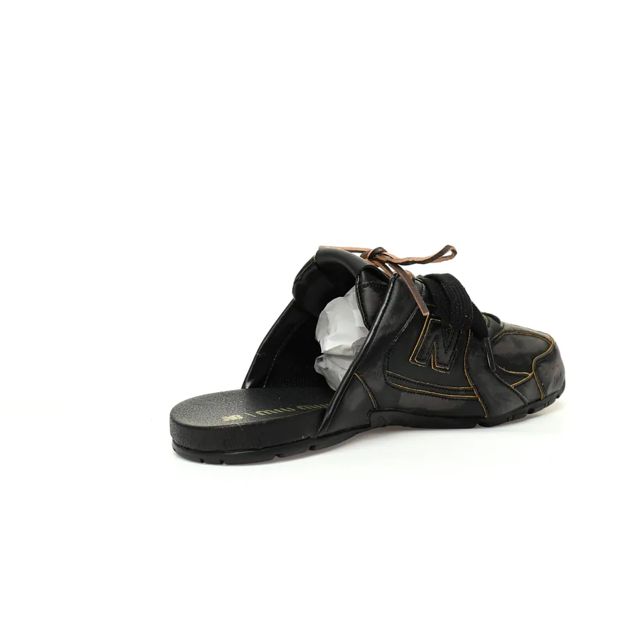 Miu Miu x New Balance 530 SL Faded Suede Mules