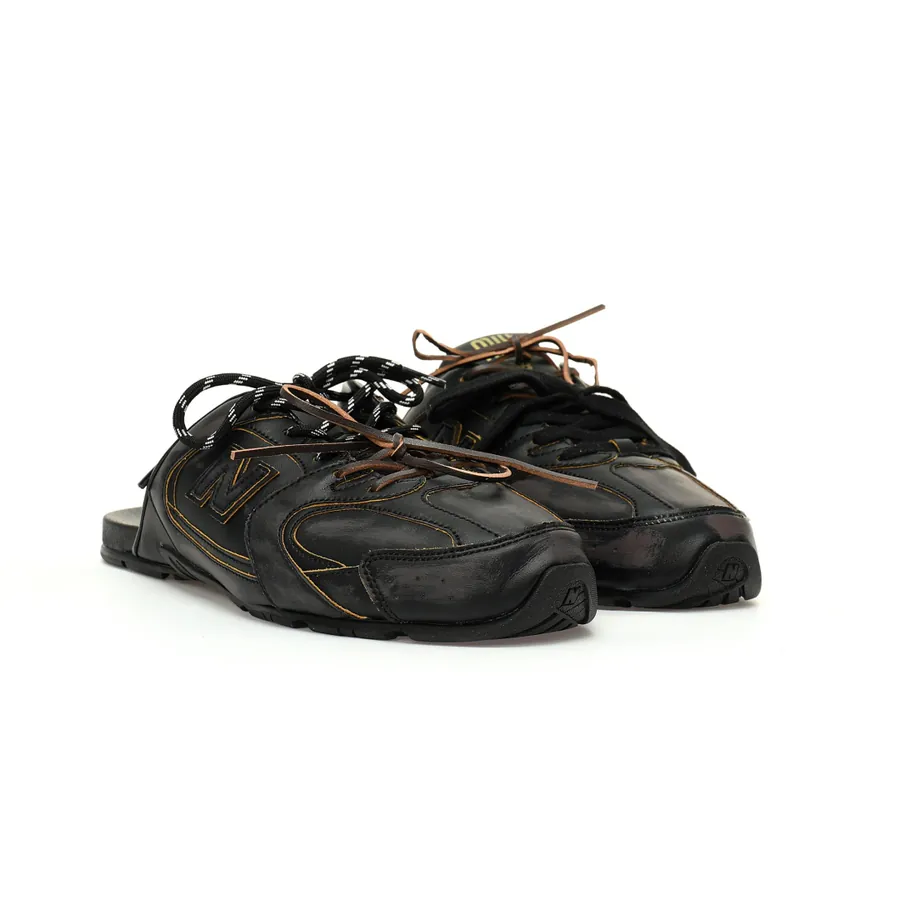 Miu Miu x New Balance 530 SL Faded Suede Mules