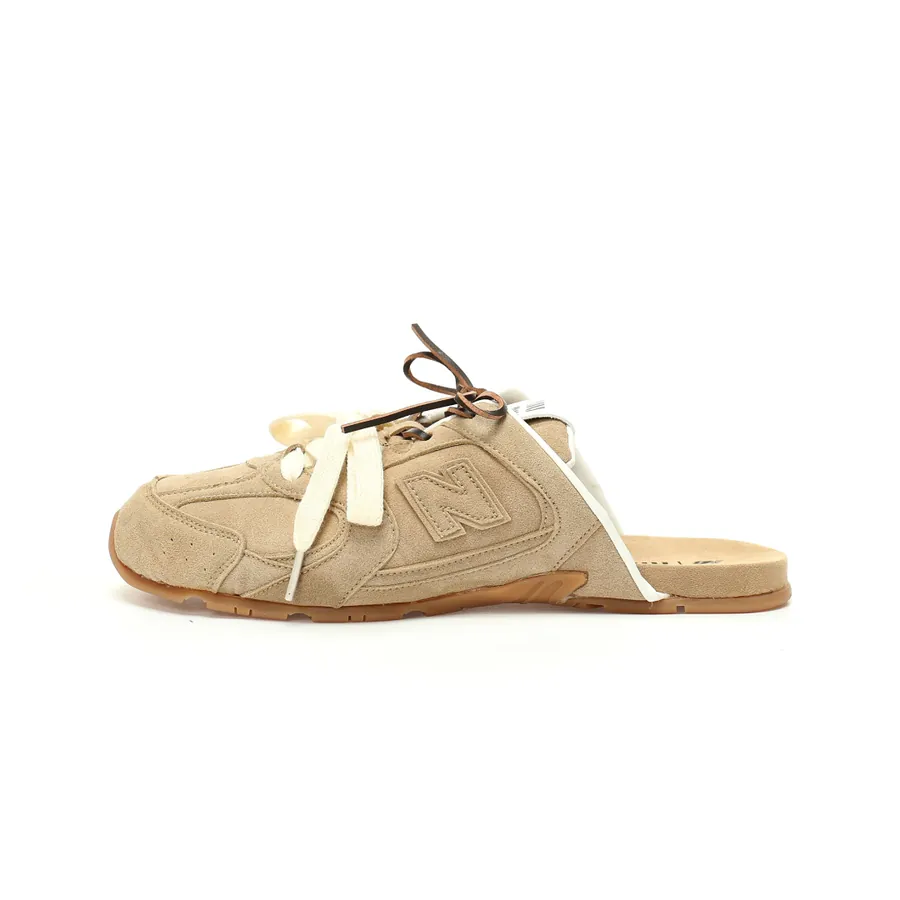 Miu Miu x New Balance 530 SL Faded Suede Mules