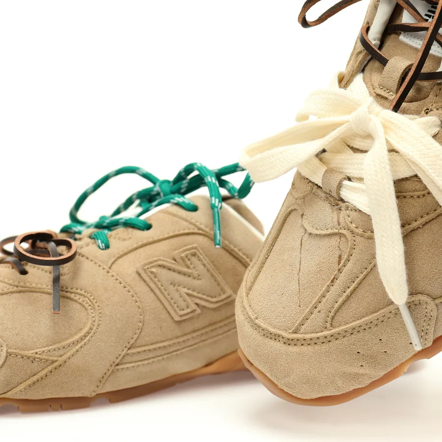 Miu Miu x New Balance 530 SL Faded Suede Mules