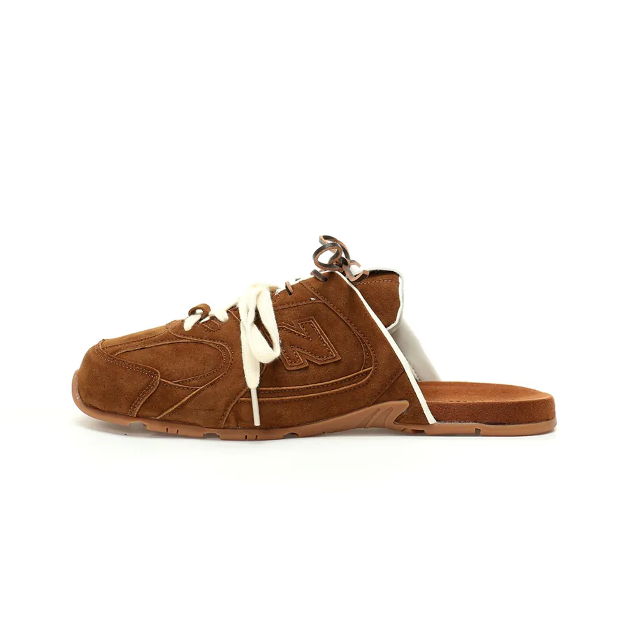 Miu Miu x New Balance 530 SL Faded Suede Mules