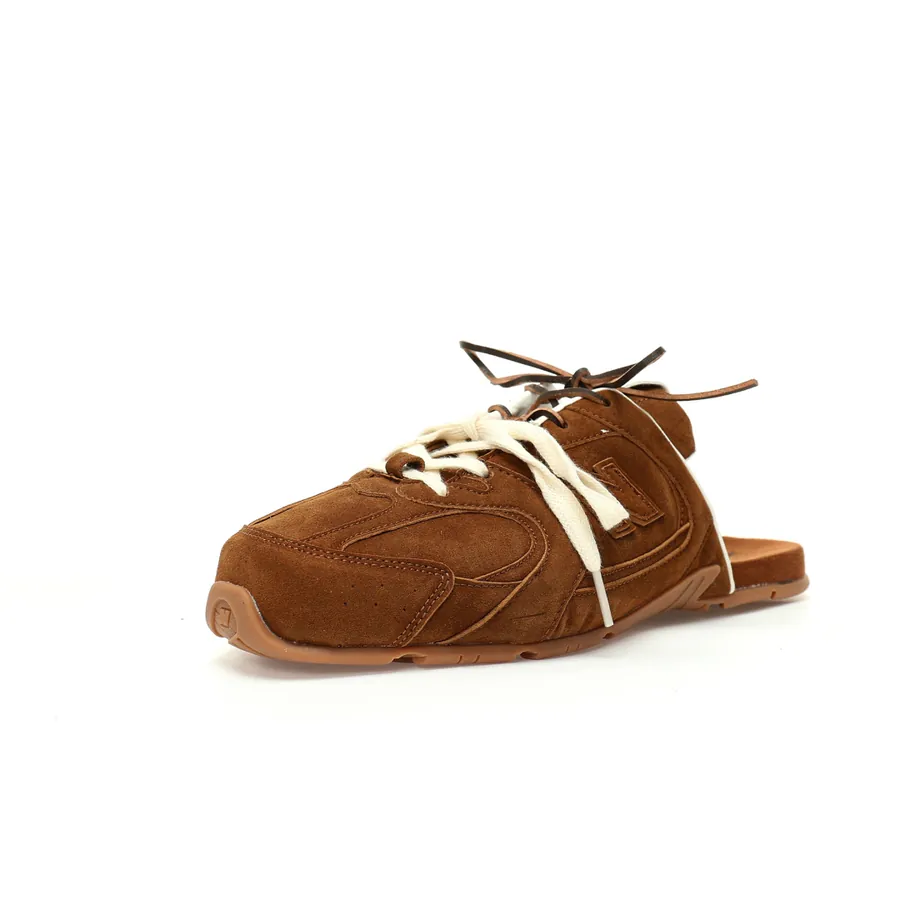 Miu Miu x New Balance 530 SL Faded Suede Mules