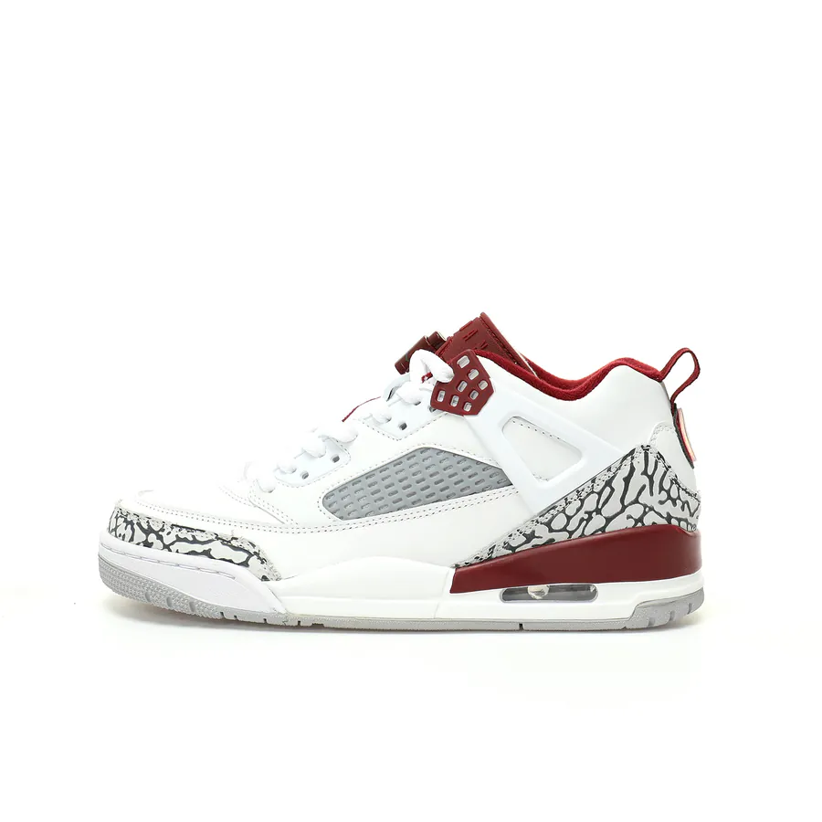Spizike Low Team Red White Classic Basketball Style