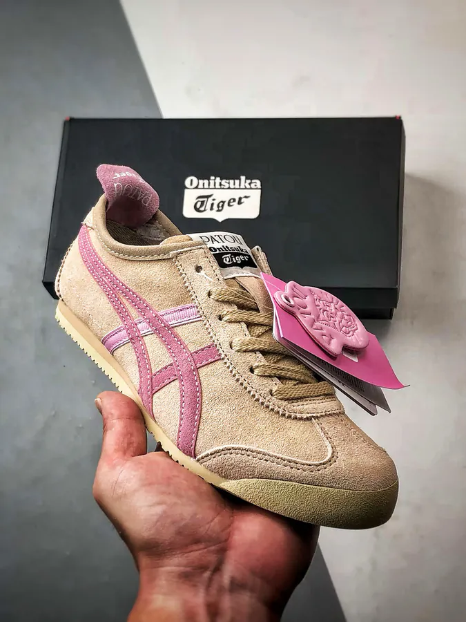 Patou x Asics Mexico 66 Brown Pink