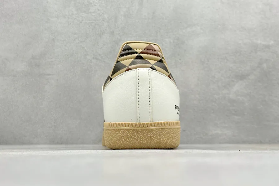 Adidas originals Samba OG x BURBERRY Brown and White