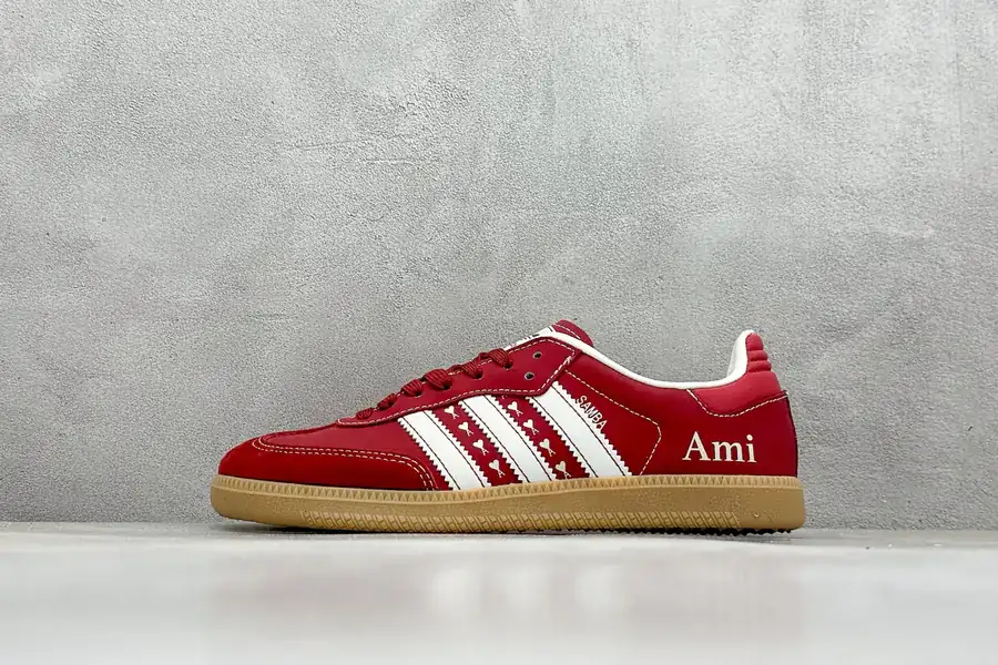 Adidas Originals Samba OG x AMI Red White