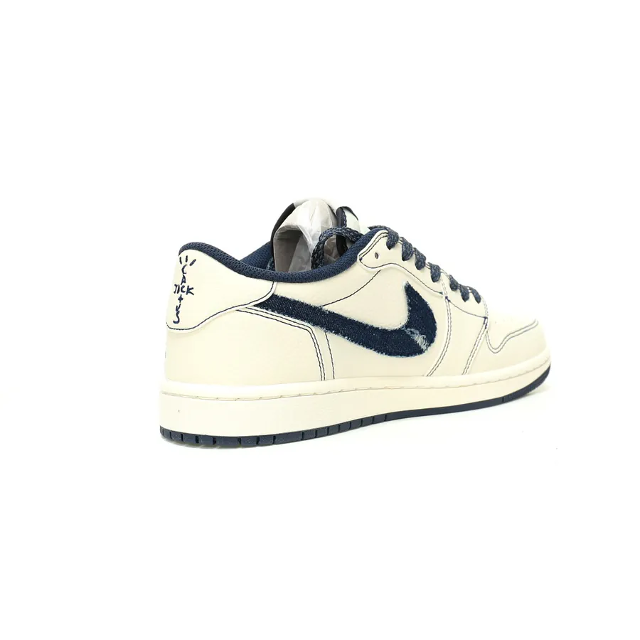 Travis Scott x Air 1 Low OG SP Exclusive Denim Sneaker