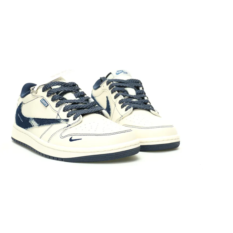 Travis Scott x Air 1 Low OG SP Exclusive Denim Sneaker