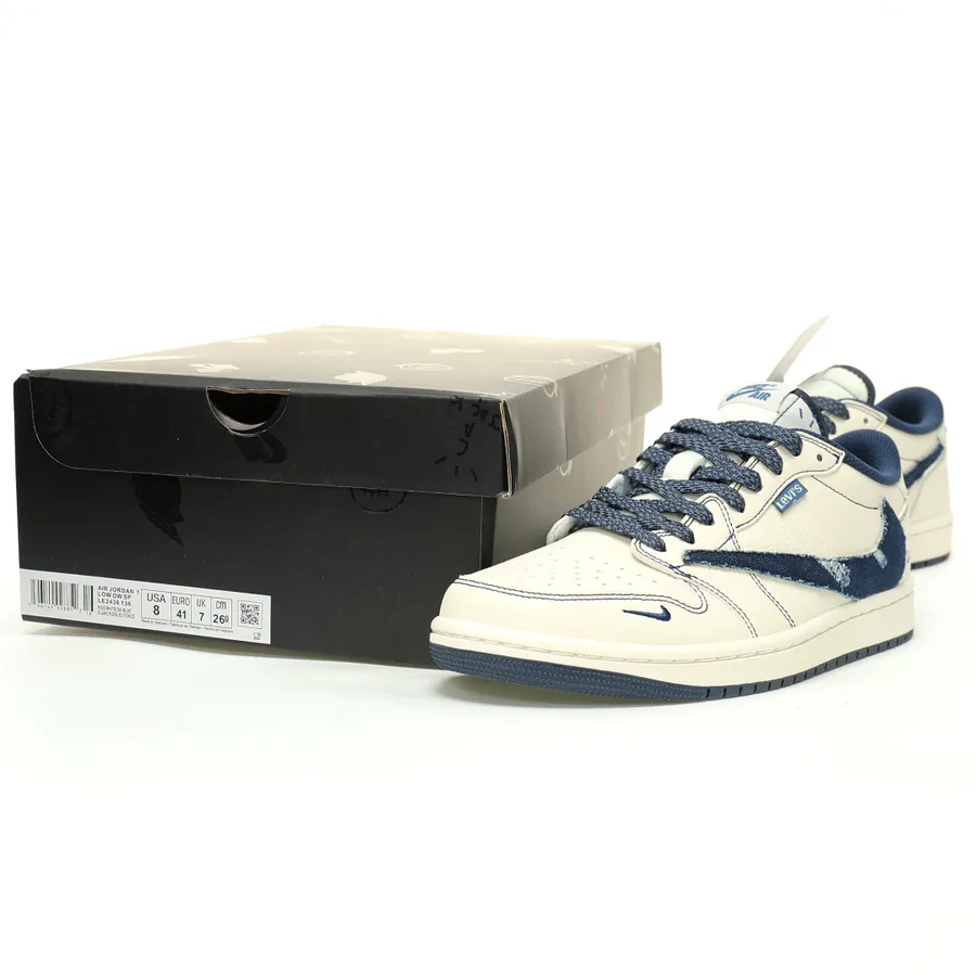Travis Scott x Air 1 Low OG SP Exclusive Denim Sneaker
