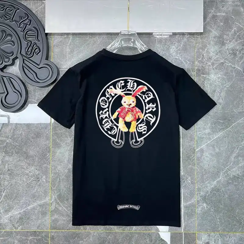 Come Hearts Cartoon Horse Brand Letter Casual Short Sleeve T Shirt