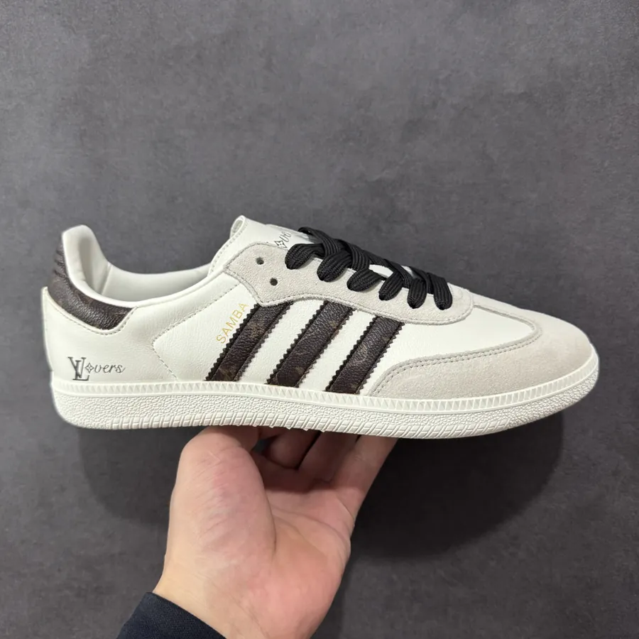 Adidas originals Samba OG x Louis Vuitton Gray Black