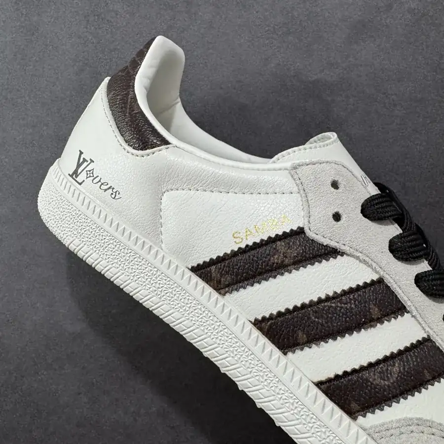 Adidas originals Samba OG x Louis Vuitton Gray Black
