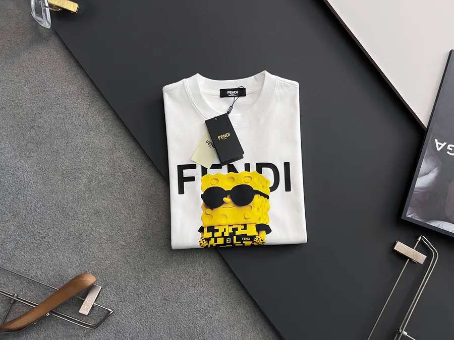 FEN CHEN Star Limited Summer Collection 25ss Printed Round Neck Short Sleeve T Shirt