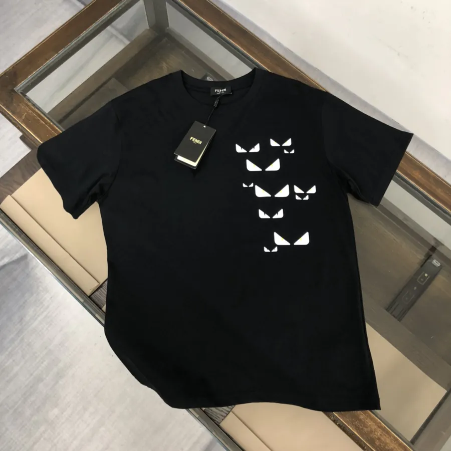 FEN CHEN Star Limited Summer Collection 25ss Printed Round Neck Short Sleeve T Shirt