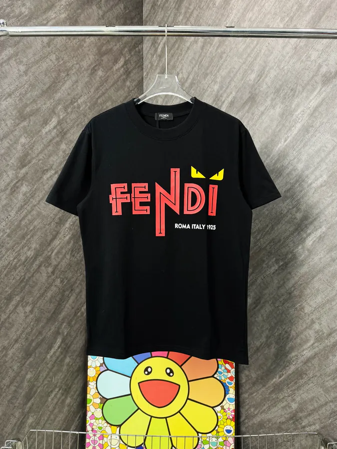 FEN CHEN Star Limited Summer Collection 25ss Printed Round Neck Short Sleeve T Shirt