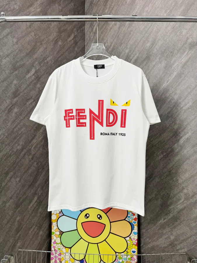 FEN CHEN Star Limited Summer Collection 25ss Printed Round Neck Short Sleeve T Shirt