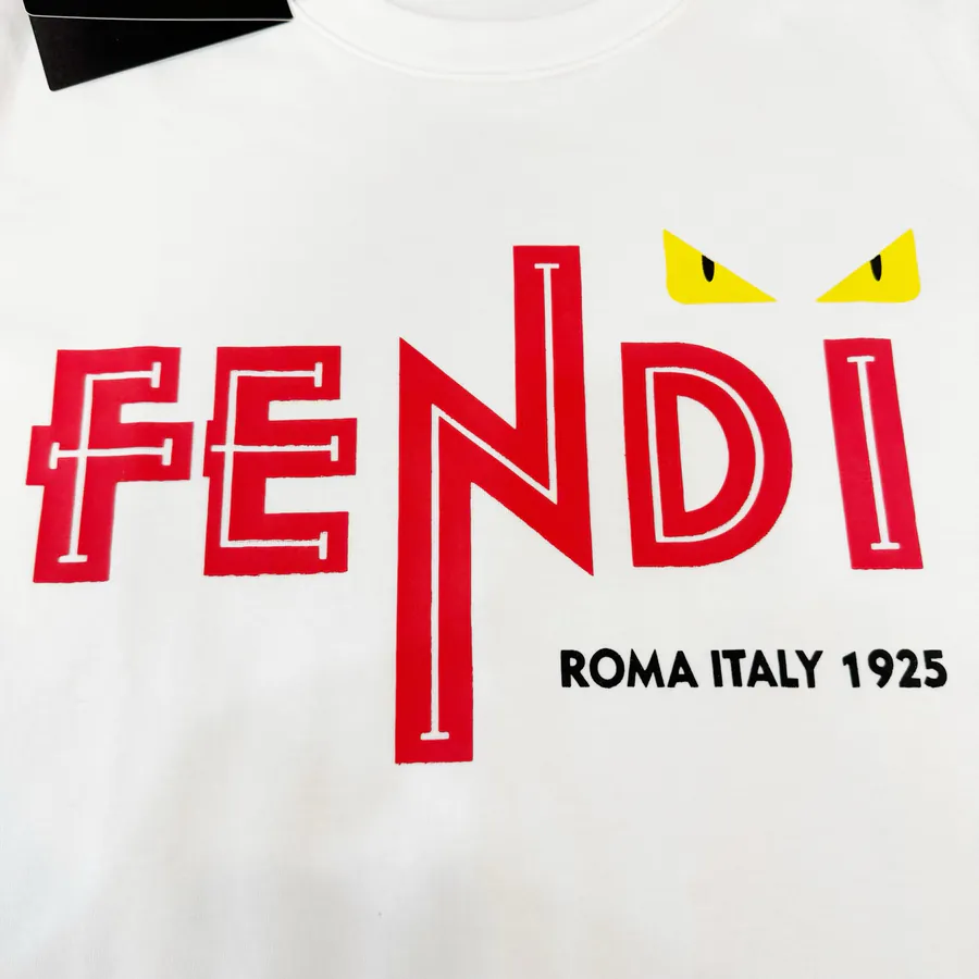 FEN CHEN Star Limited Summer Collection 25ss Printed Round Neck Short Sleeve T Shirt