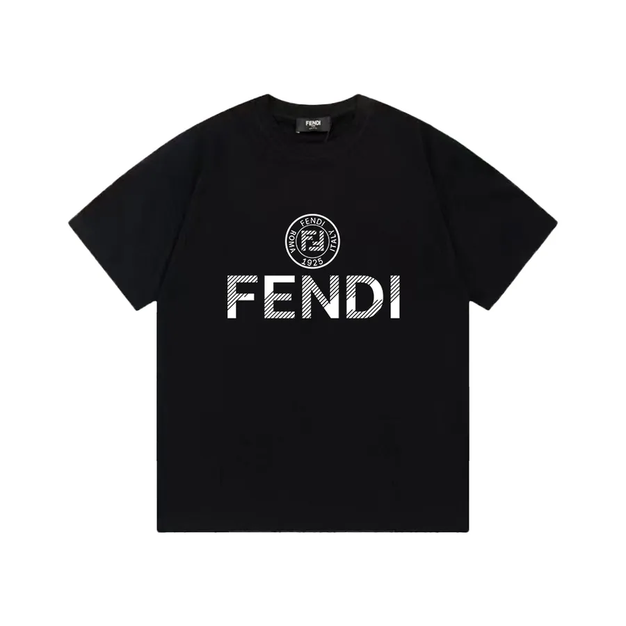 FEN CHEN Star Summer 2025 Round Neck Short Sleeve T Shirt