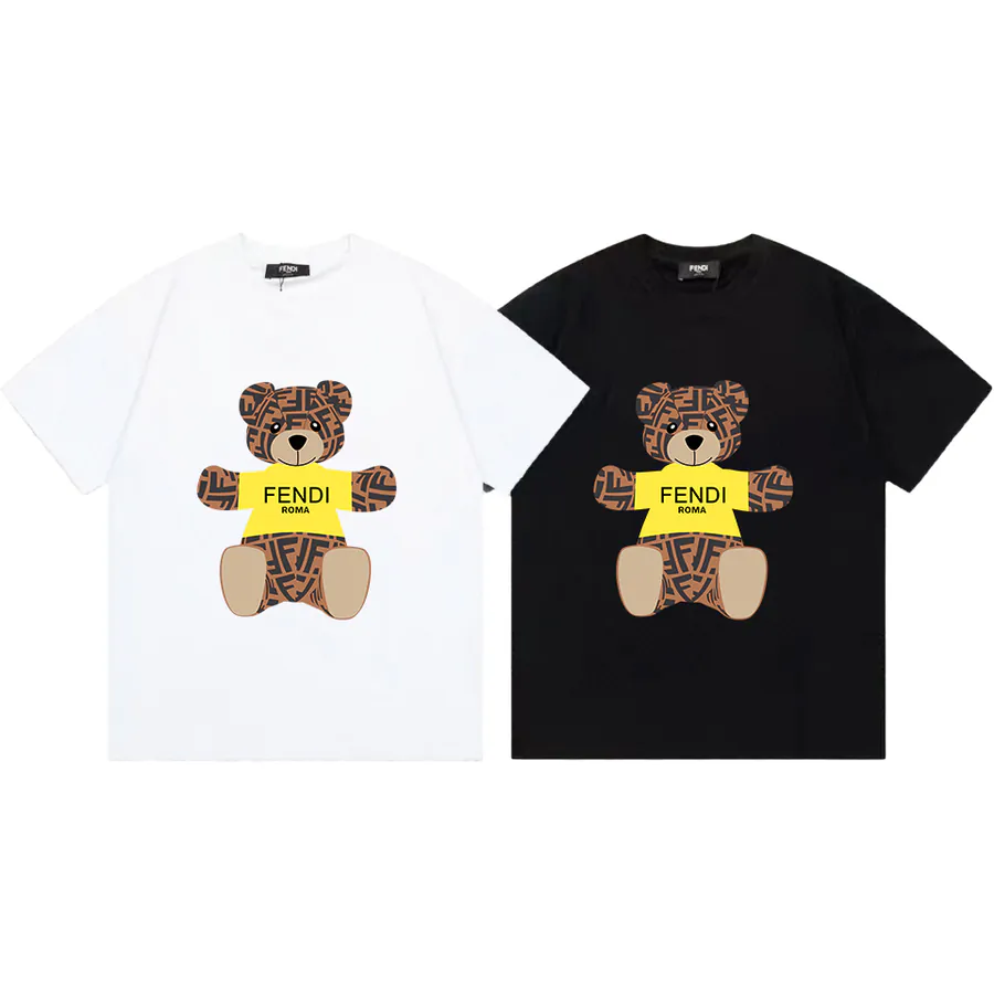FEN CHEN Star Limited Summer Collection 25ss Printed Round Neck Short Sleeve T shirt