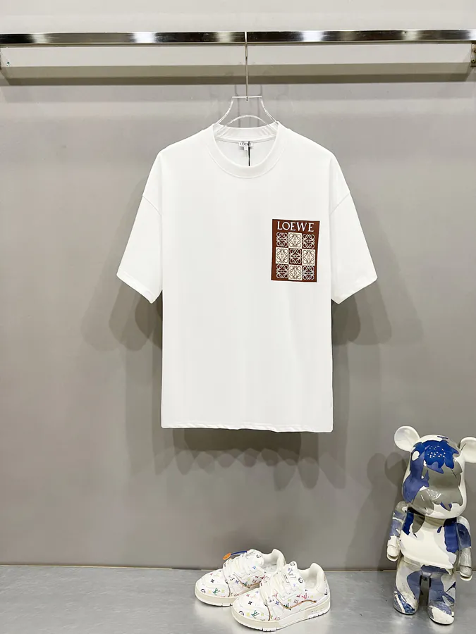 LOEWE Rodeo Round Neck Short Sleeve T Shirt