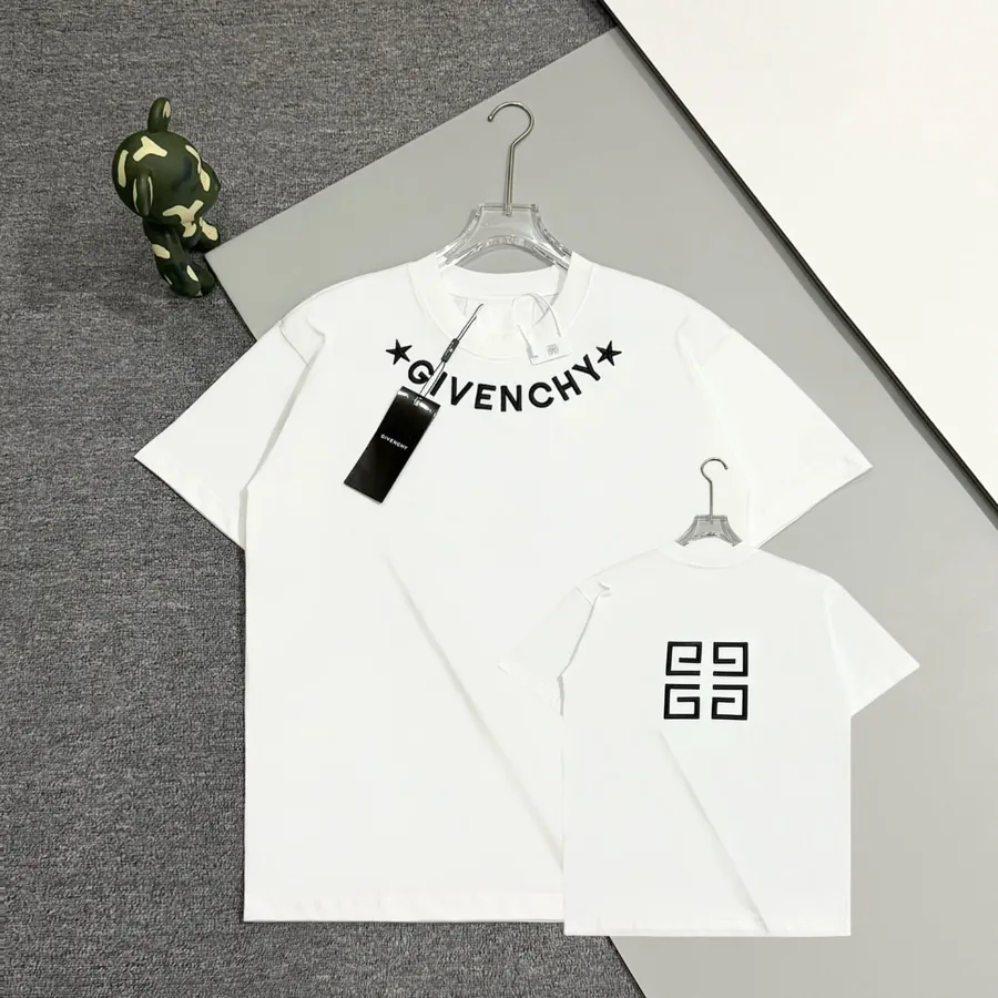 Givenchy 25SS Logo Print T Shirt Oversized Drop Shoulder Fit