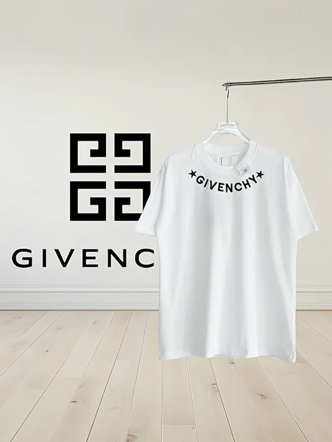 Givenchy 25SS Logo Print T Shirt Oversized Drop Shoulder Fit