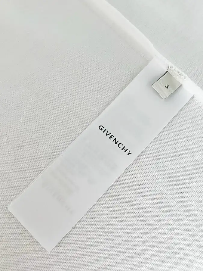Givenchy 25SS Logo Print T Shirt Oversized Drop Shoulder Fit