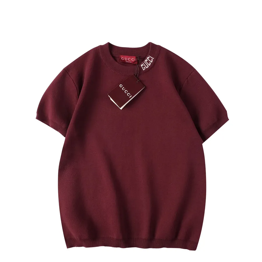 GUC 2025 New Collection Logo Knit Short Sleeve