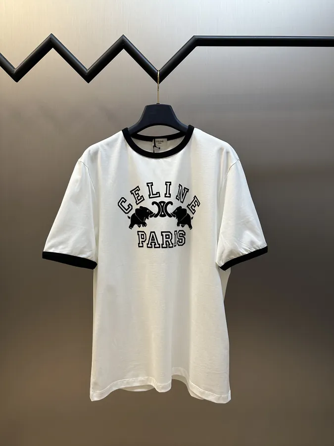 CELINE 赛琳大象印花短袖 松弛版型