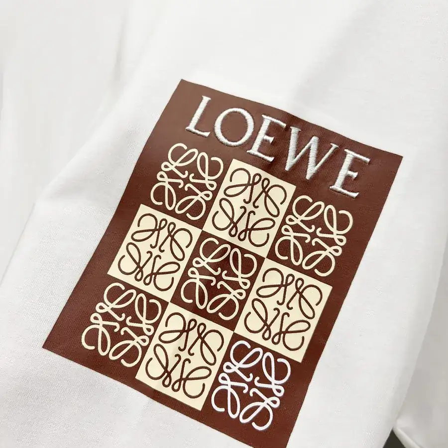 LOEWE Rodeo Round Neck Short Sleeve T Shirt