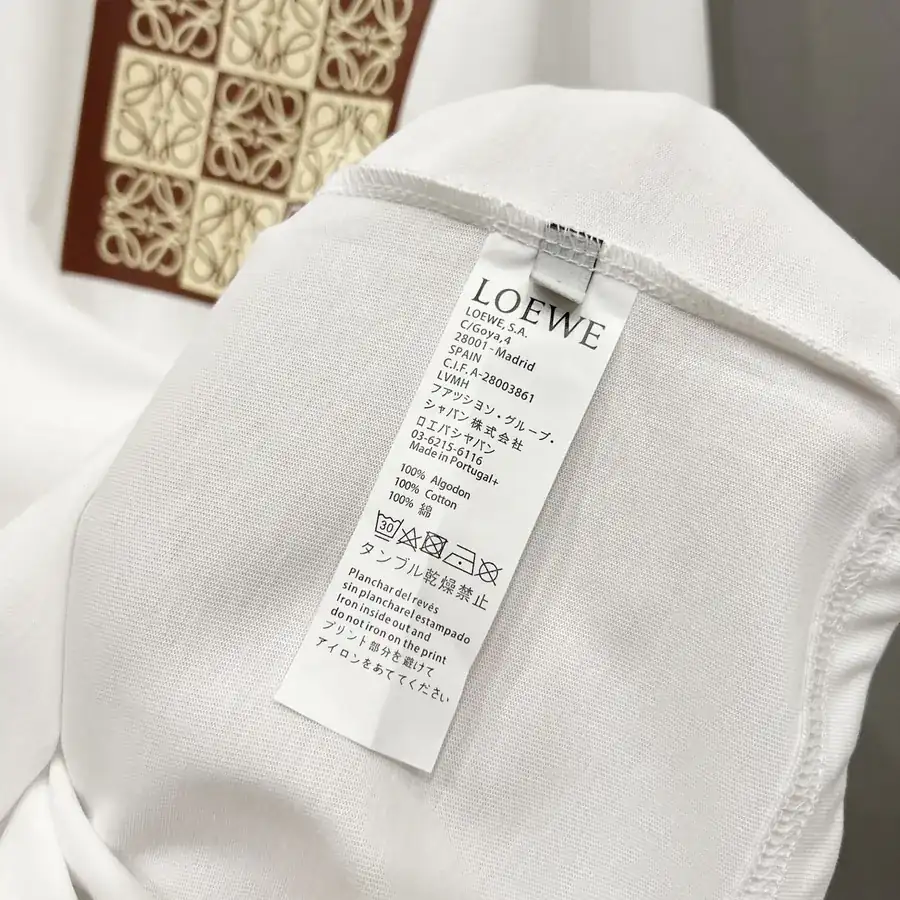 LOEWE Rodeo Round Neck Short Sleeve T Shirt