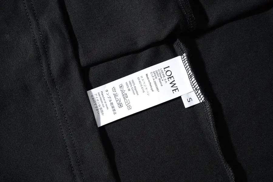 Loewe 2025 New Collection Loose Fit Short Sleeve