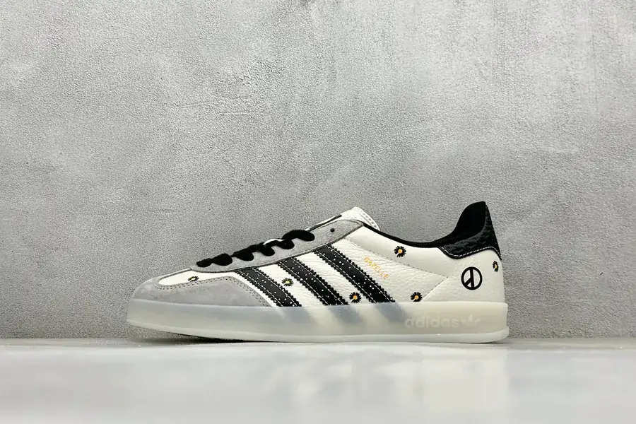 Adidas Originals Gazelle Indoor Mars Gray White Black