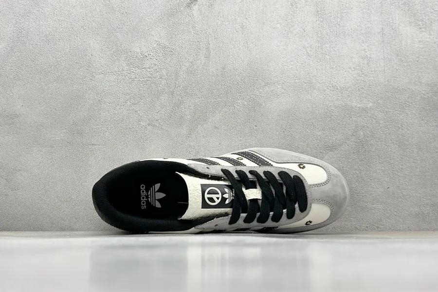 Adidas Originals Gazelle Indoor Mars Gray White Black