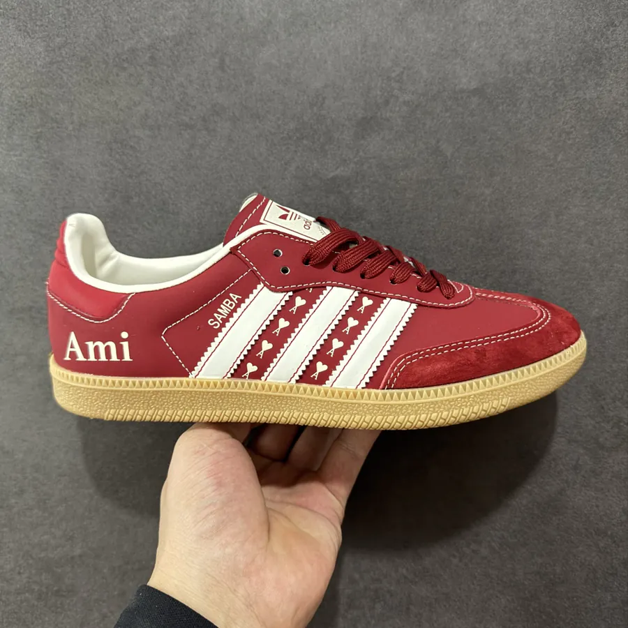 Adidas originals Samba OG x AMI Red White