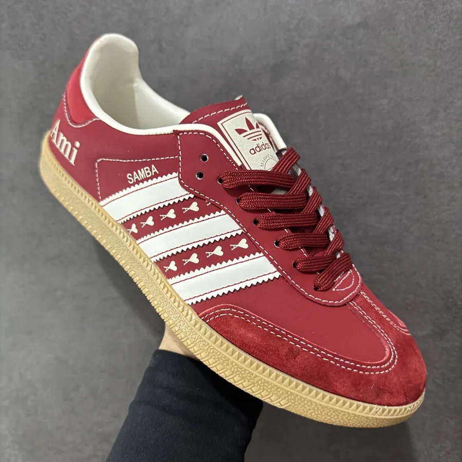 Adidas originals Samba OG x AMI Red White